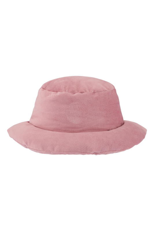 Tanya Down Bucket Hat Velvet Light Pink - Sample