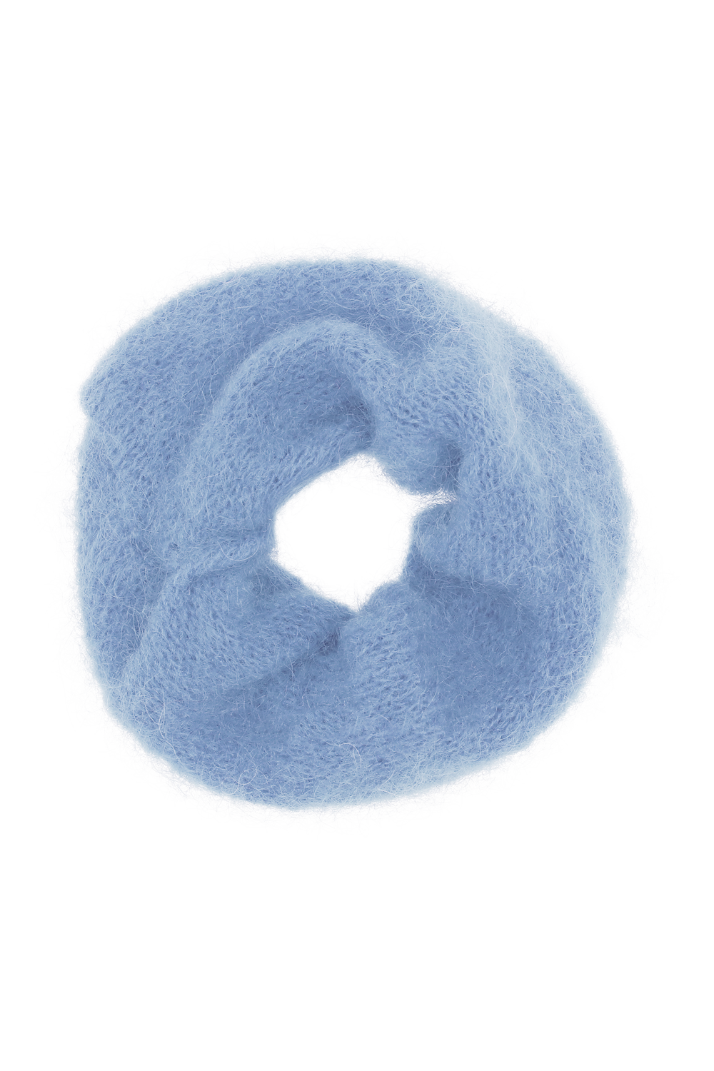 Tullah Knit Scrunchie Light Blue