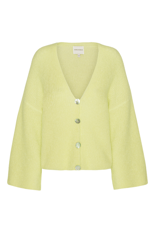Sandra Oversized Cardigan Light Yellow