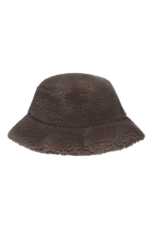 Maya Wool Bucket Hat Chocolate Brown