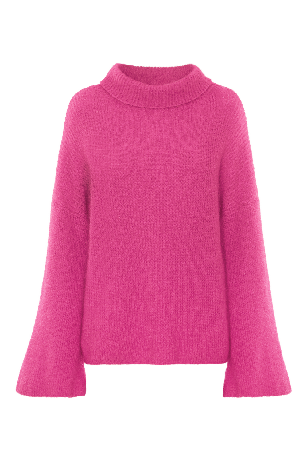 Felicia Oversized Knit Dark Pink