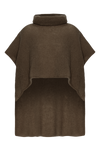 Bella Poncho Dark Brown