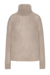 Livia LS Roll Neck Pullover Beige